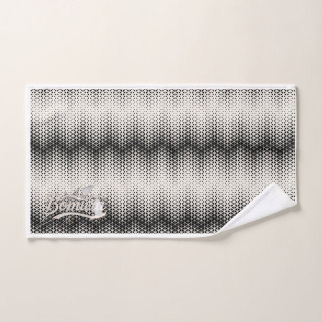Bomura Collection '26 Bomura Eclipsed Acciaio Towel Set