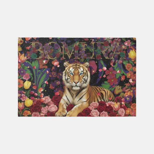 Rosa Selvaggia Giardino Notturno Lux Rug