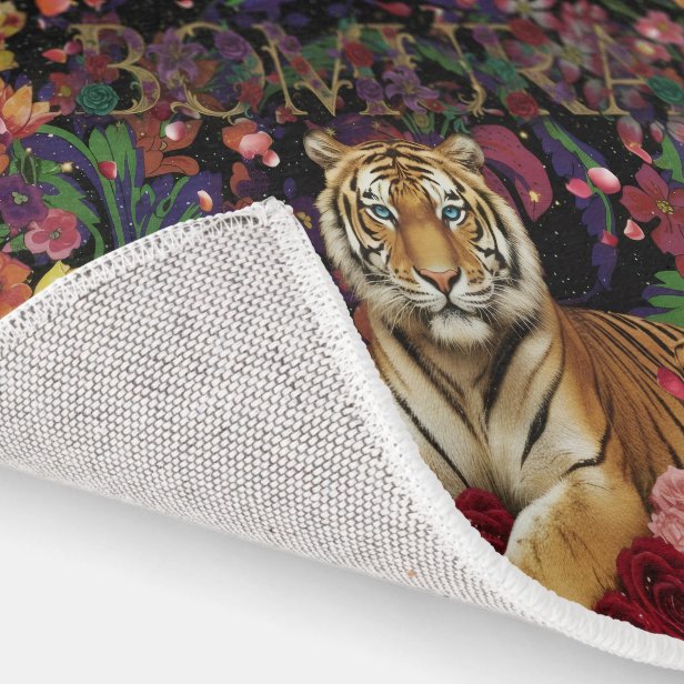 Rosa Selvaggia Giardino Notturno Lux Rug